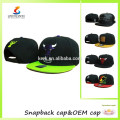 Hommes Femmes filles Bboy chapeaux de baseball avec chapeau snapback personnalisé sur mesure